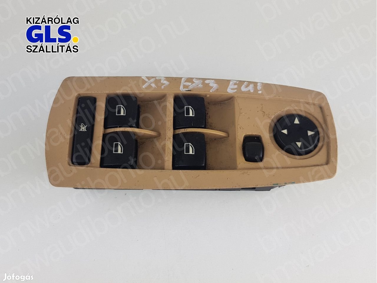 BMW X3 (E83) Sofőr oldali (négyes / kettes) elektromos ablakemelő kapc