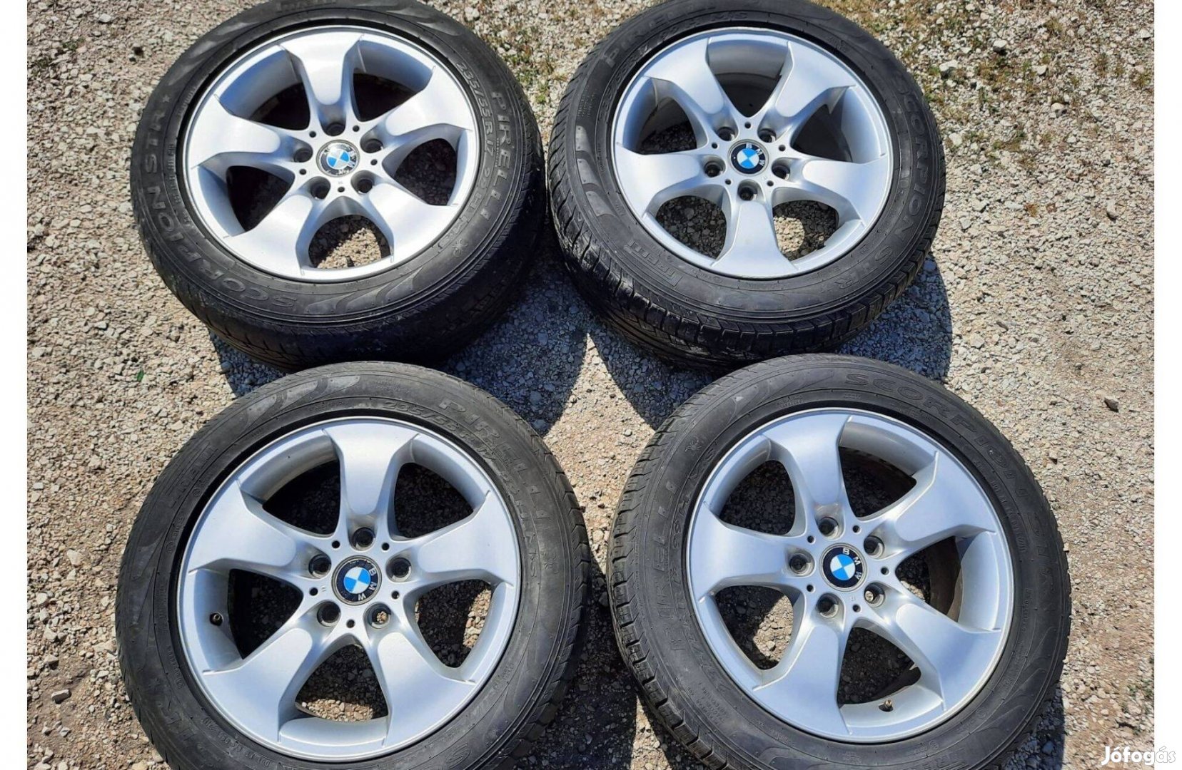 BMW X3 (E83) gyári 17 colos alufelni:5x120 8Jx17 Et46 Style204