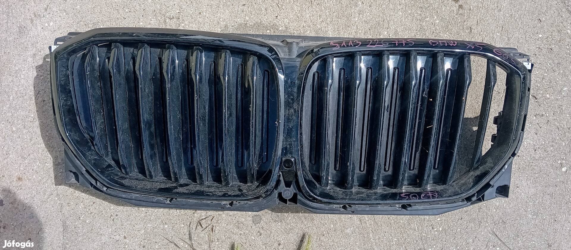 BMW X5 2018-tól hűtőrács  (5113226775)