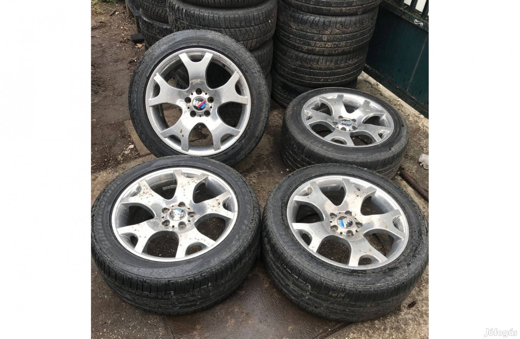 BMW X5 E53 Króm Két Széles Felni Szett