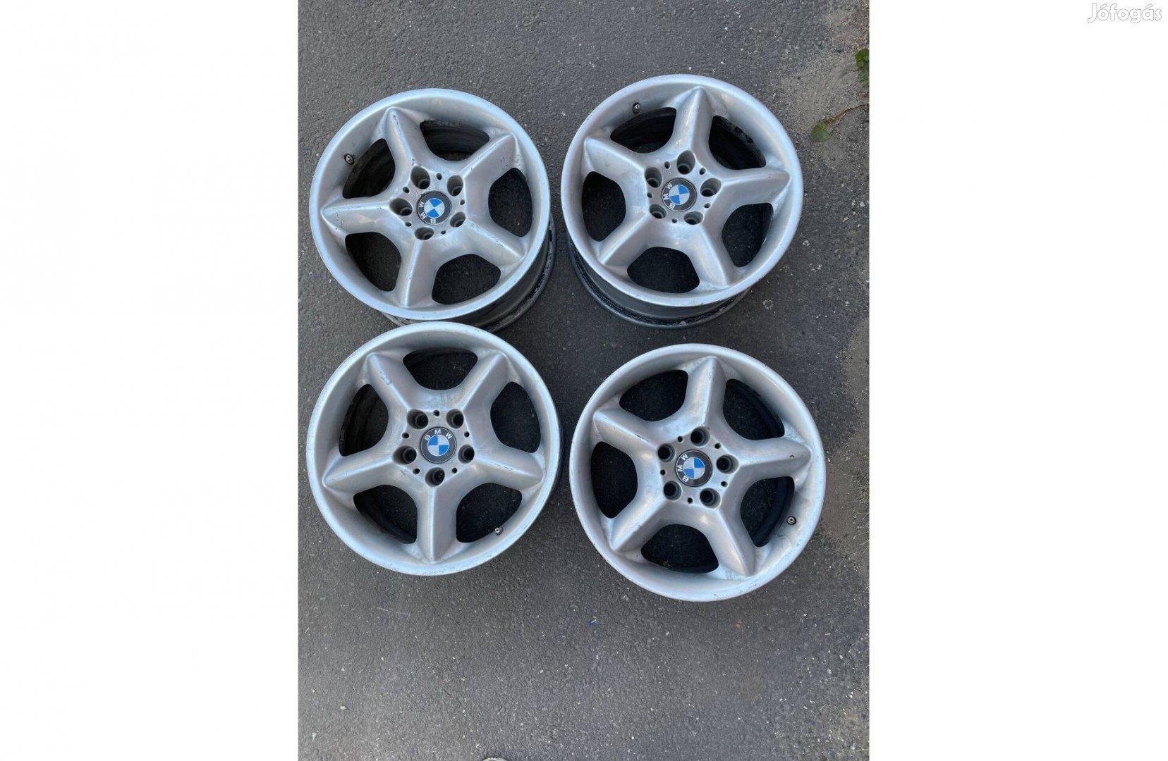 BMW X5 E53 gyári 5x120 7.5 x 17 coll alufelni garnitúra eladó