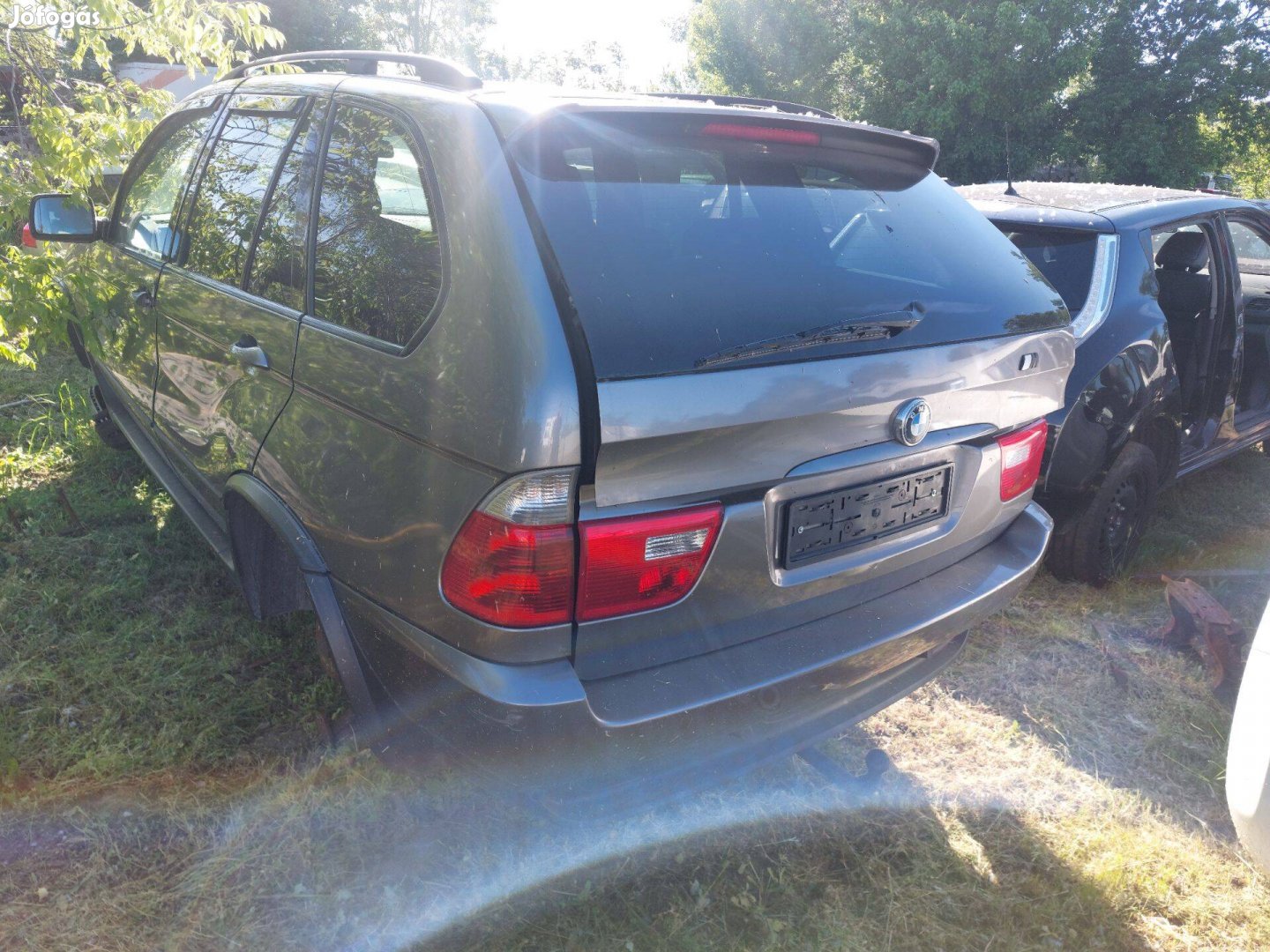 BMW X5 E53 karosszéria elmei szürke