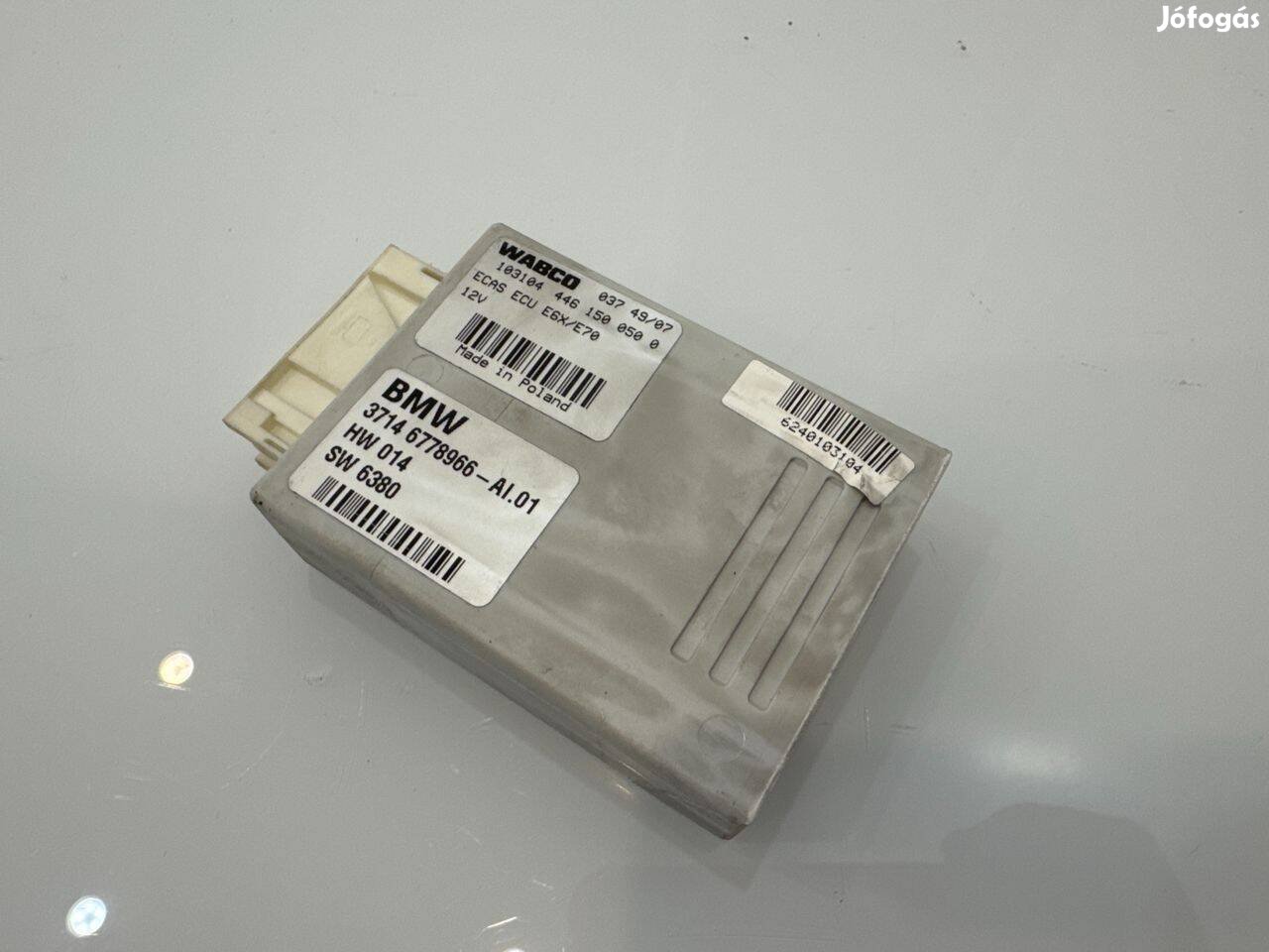 BMW X5 E70 X6 E71 légrugó vezérlő modul, ECAS 37146778966