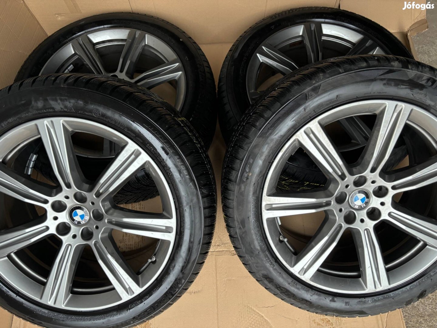 BMW X5 G05 Style 736 20 téli kerekek alufelni Bridgestone gumikkal