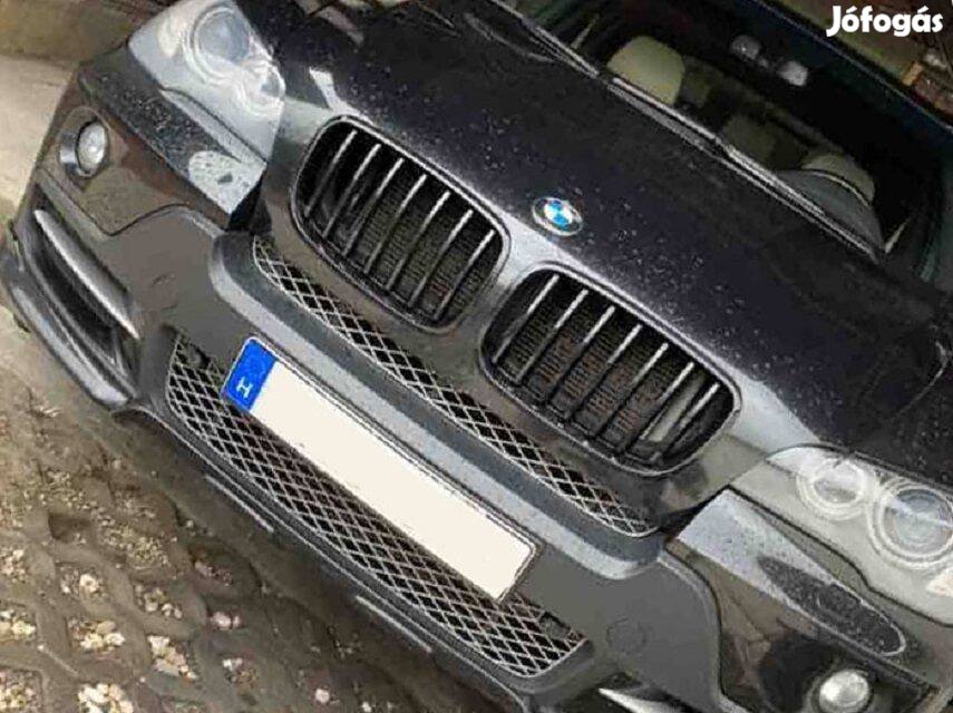 BMW X5 X6 (E70 E71 E72) díszrács / vese / hűtőrács lakk fekete