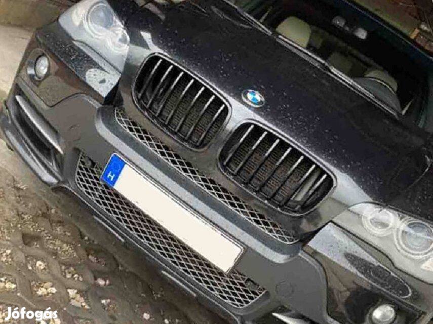 BMW X5 X6 (E70 E71 E72) díszrács / vese / hűtőrács lakk fekete