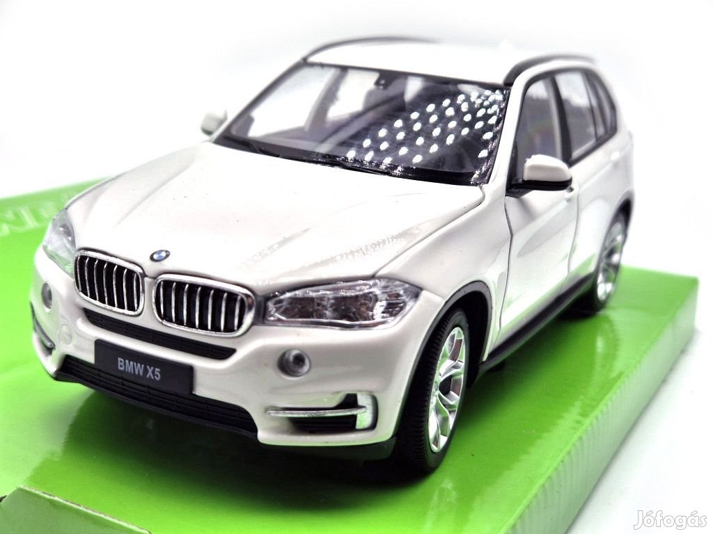BMW X5 (2015) - fehér -  Welly - 1:24