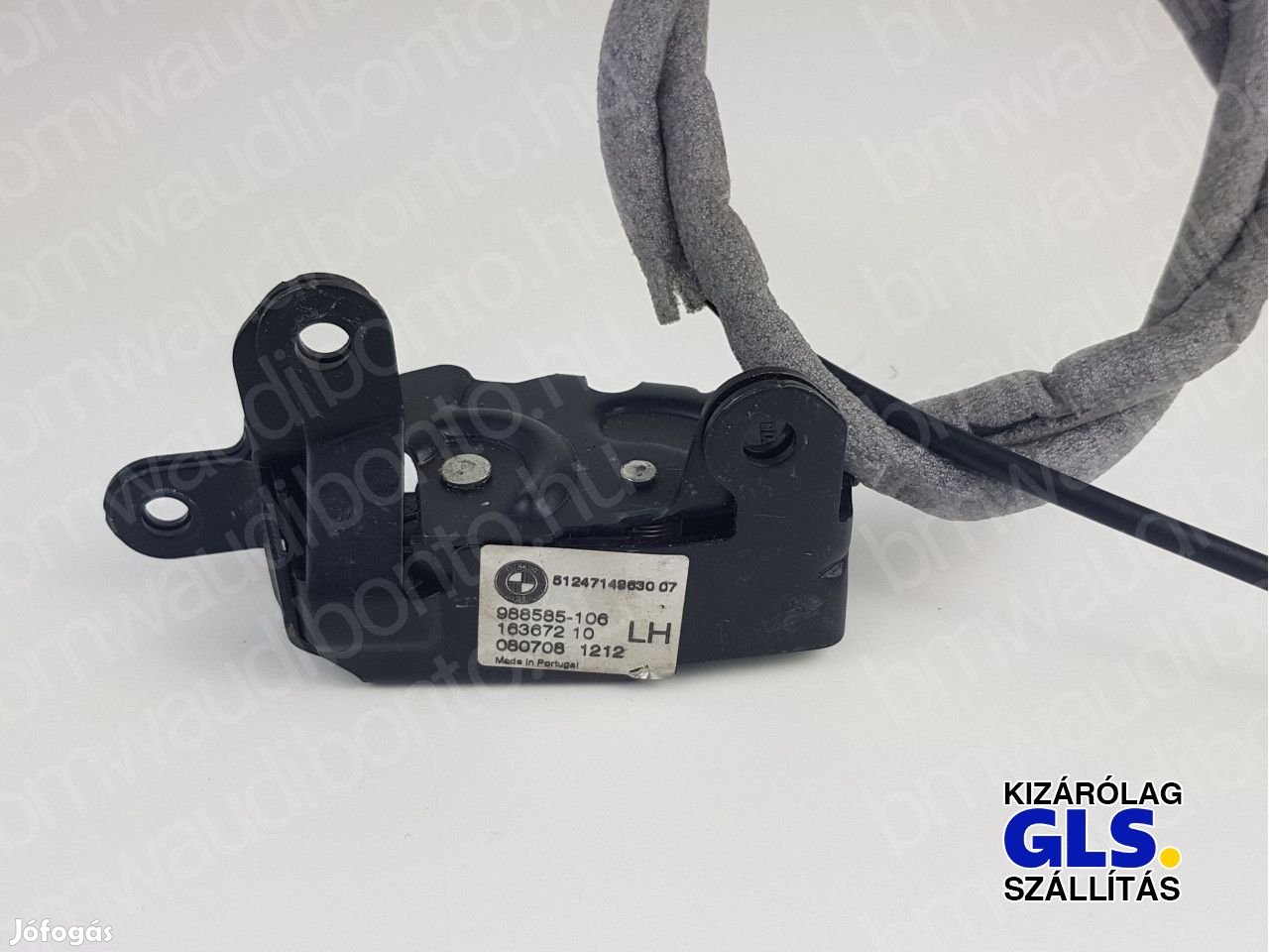 BMW X5 (E70) Bal hátsó csomagtérajtó zárszerkezet (7149630)