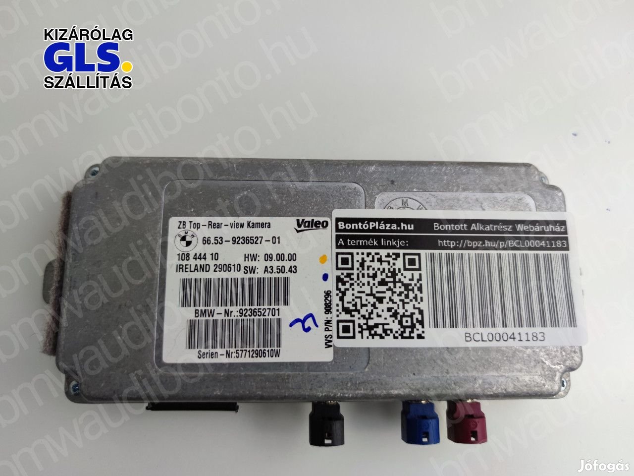 BMW X5 (E70) Kamera vezérlőegység/modul (9236527, 66539236527)