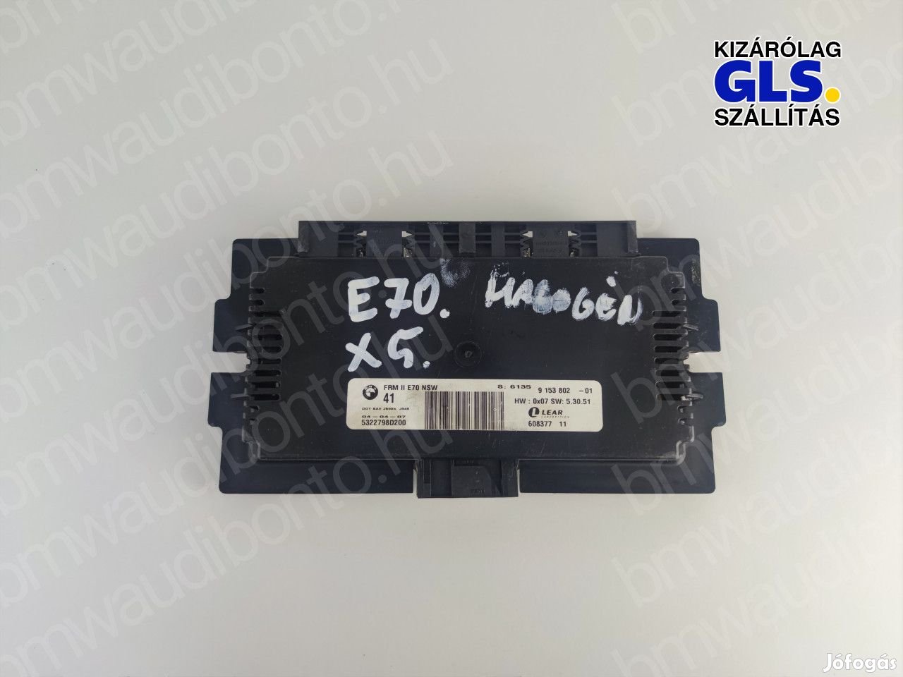BMW X5 (E70) Lámpa vezérlőegység/modul (LCM) (9153802)