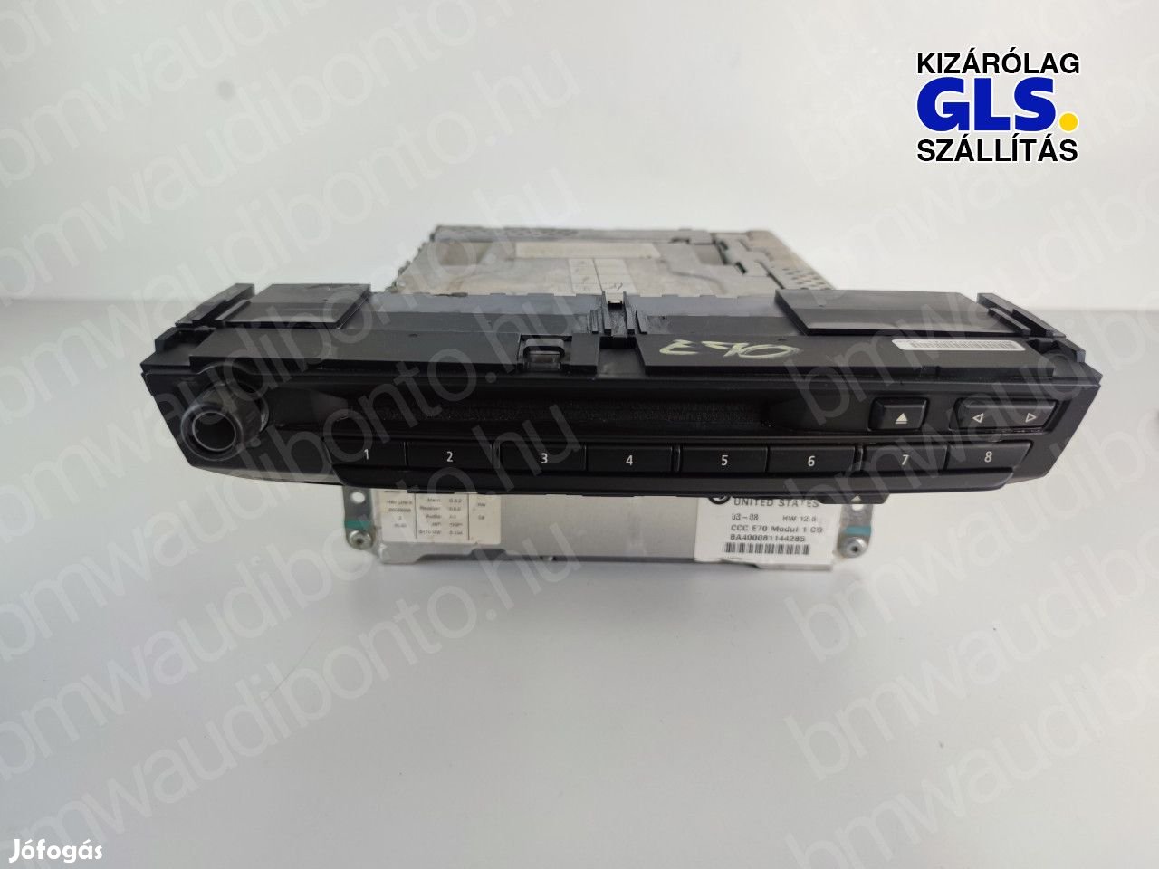 BMW X5 (E70) Navigáció vezérlőegység/modul (9185542, 65839185542)