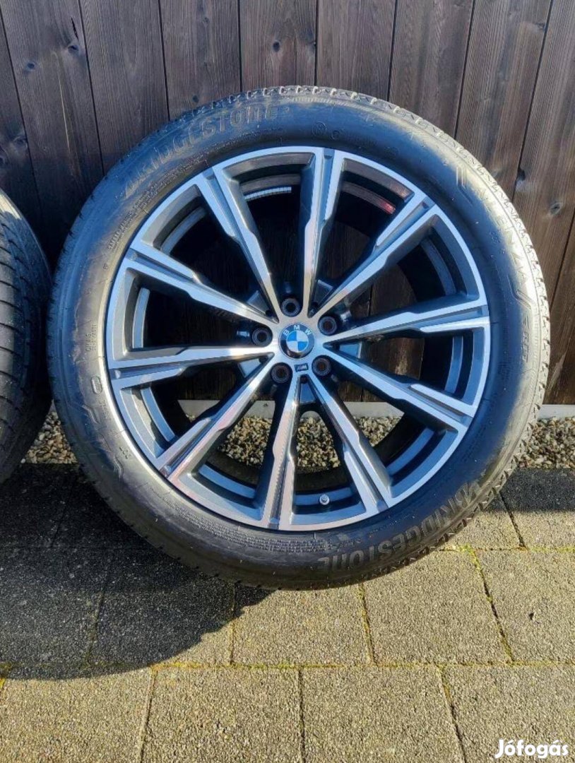 BMW X5 / X6 20 colos 740M stílusú felnik Bridgestone Alenza RFT új