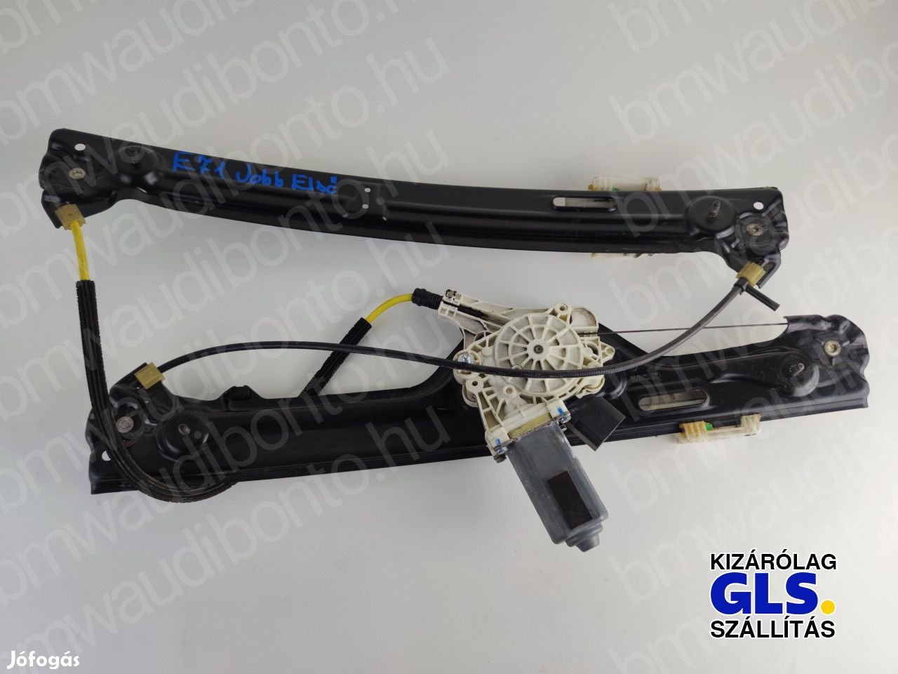 BMW X6 (E71, E72) Jobb első ajtó ablakemelő szerkezet (elektromos)