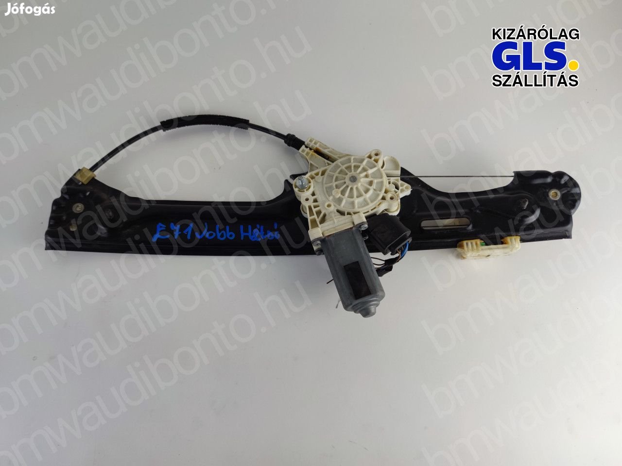 BMW X6 (E71, E72) Jobb hátsó ajtó ablakemelő szerkezet (elektromos)