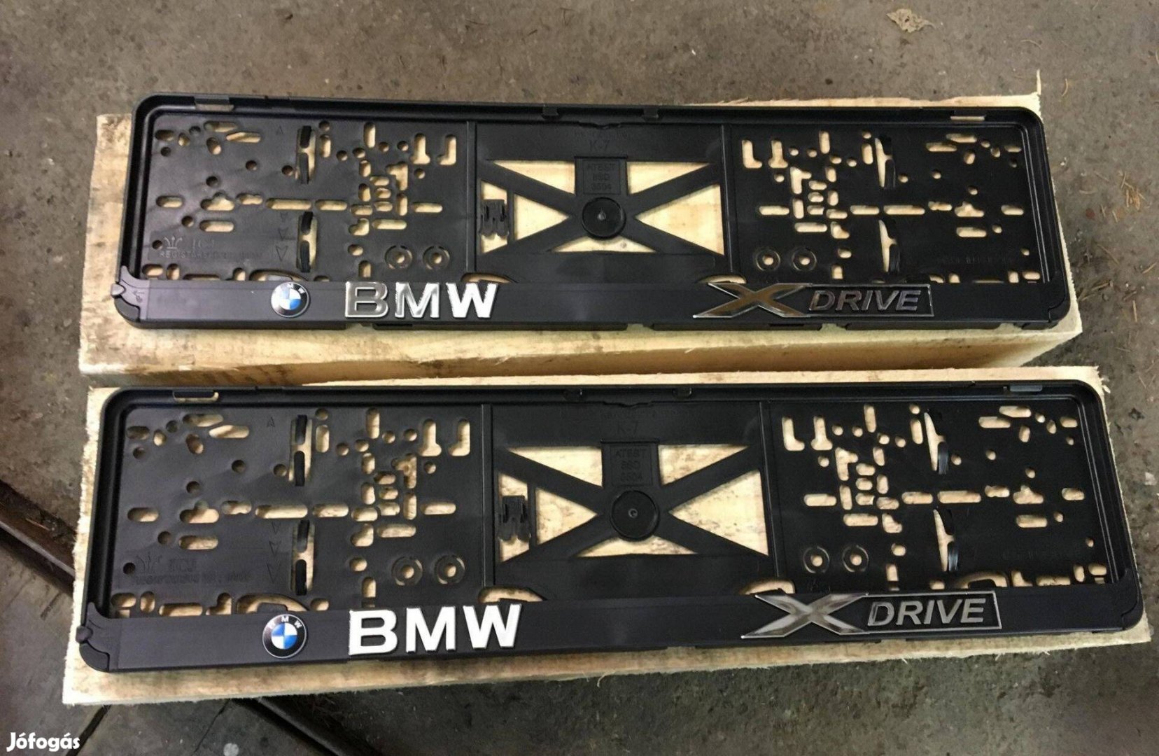 BMW X Drive rendszámtábla keret