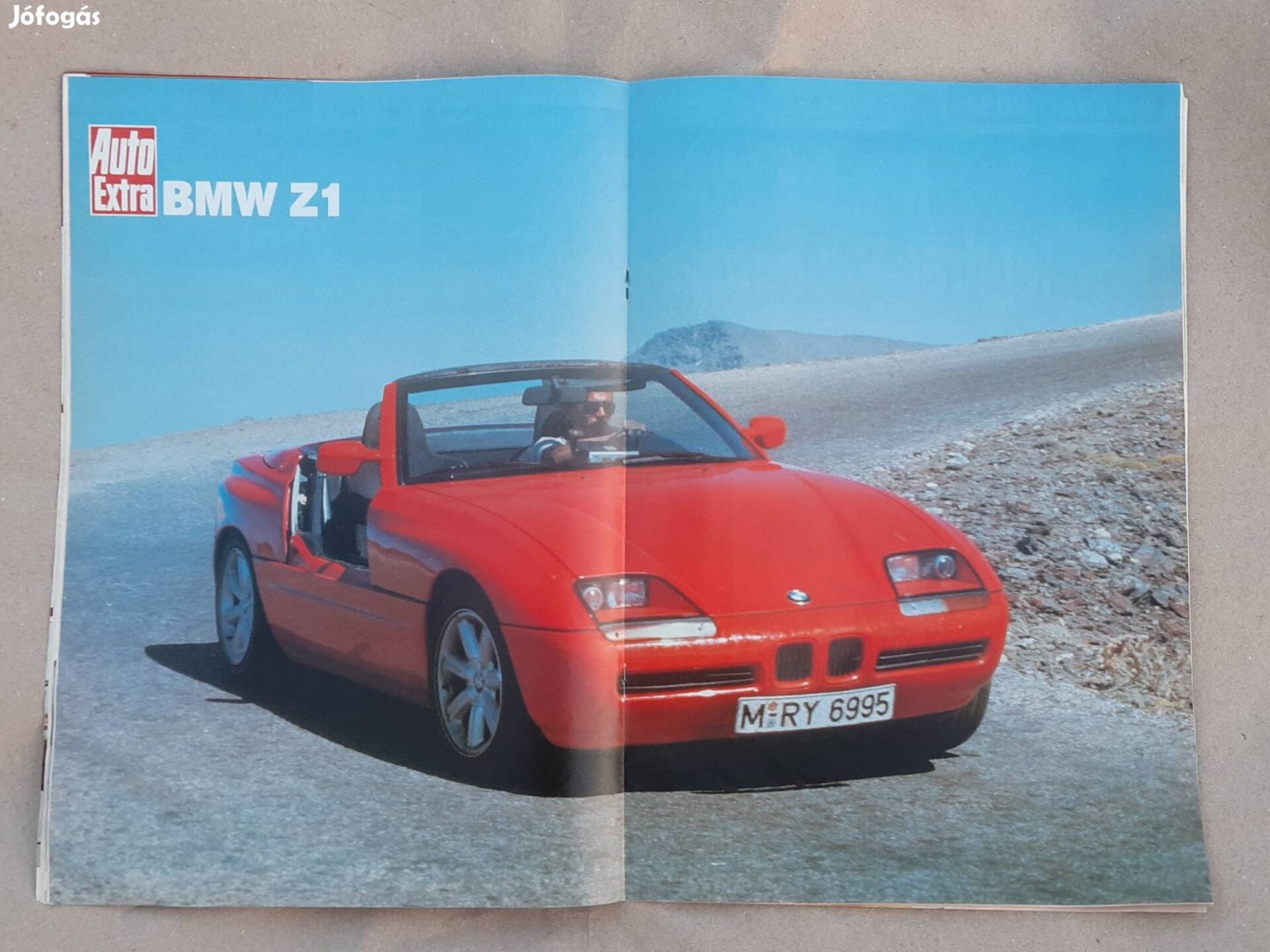 BMW Z1 poszter 1991 újság
