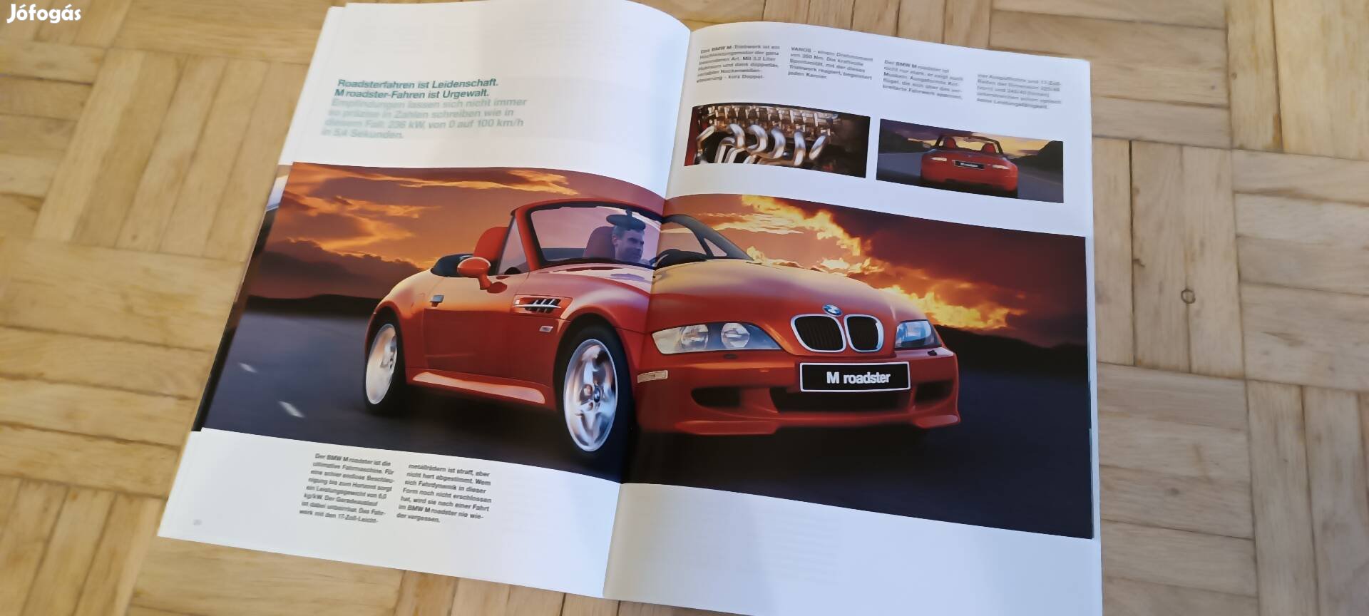 BMW Z3 gyári prospektus katalógus coupe roadster 