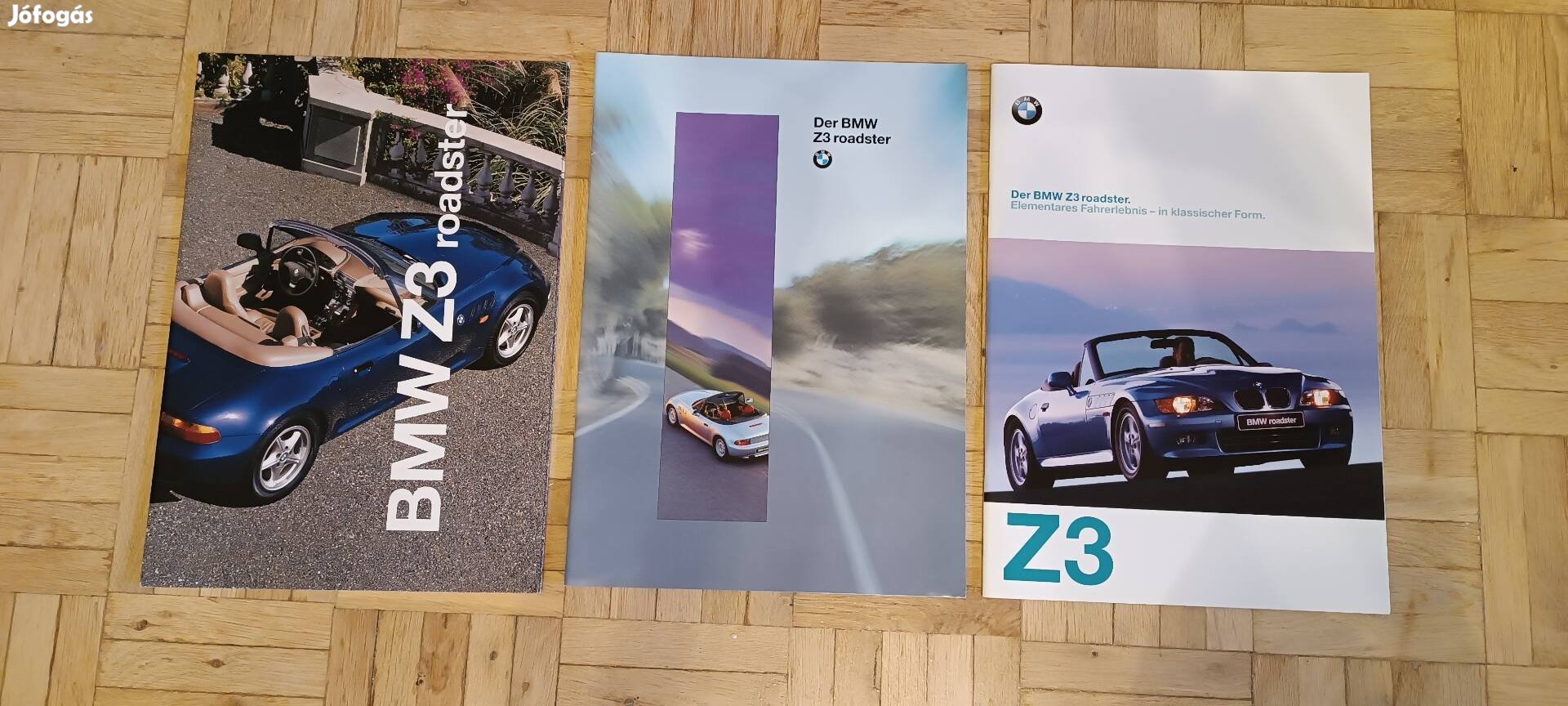 BMW Z3 gyári prospektus típus ismertetők roadster  