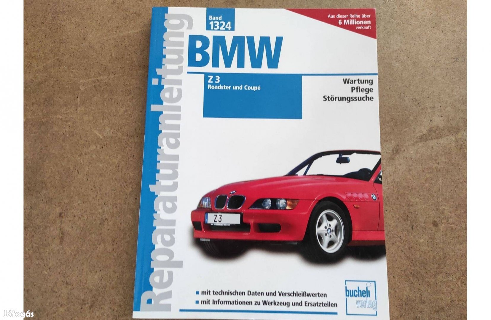 BMW Z3 javítási karbantartási könyv