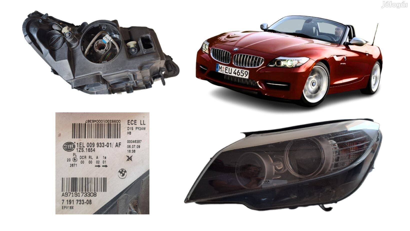 BMW Z4 E89 bal első Bi-Xenon fényszóró cikkszám 719173308