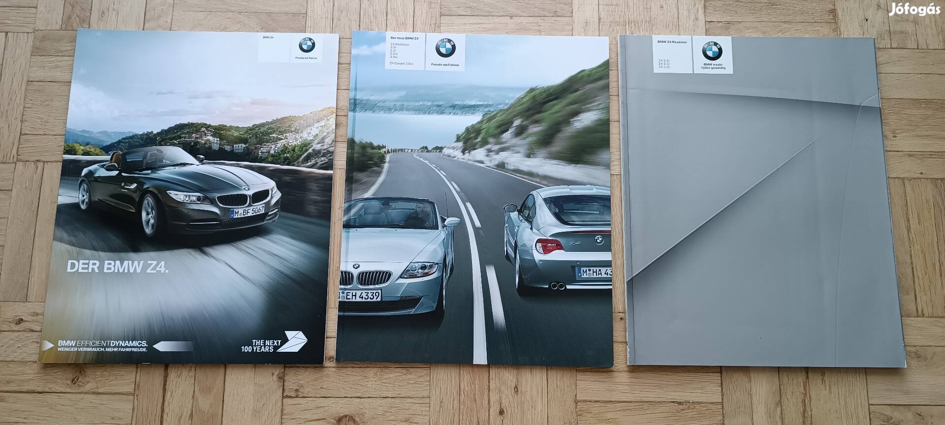 BMW Z4 gyári prospektus típus ismertetők könyv 