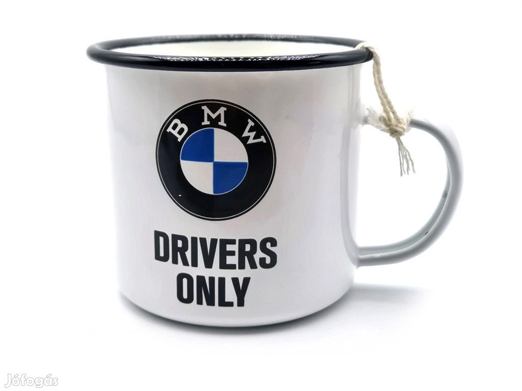 BMW - Drivers only - fém bögre