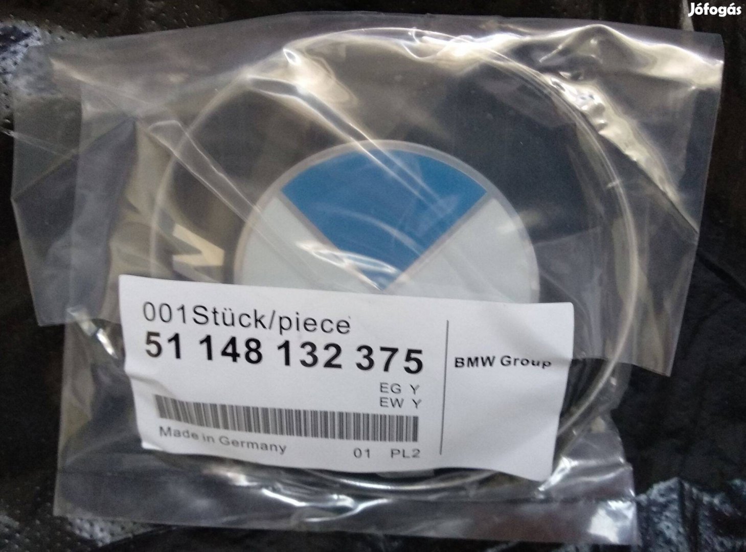 BMW -hez első vagy hátsó embléma, logó, jel 82, 78 vagy 74 mm