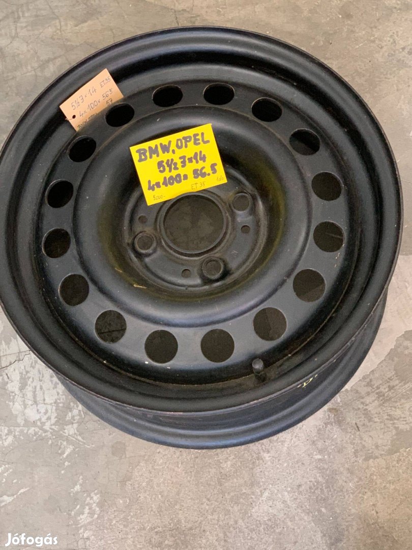 BMW acélfelni eladó