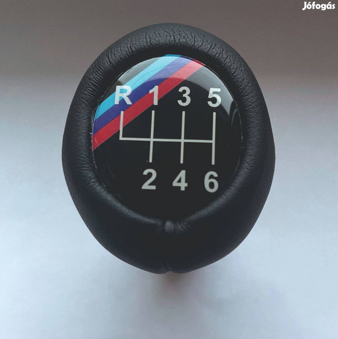 BMW bőr fekete váltógomb csik