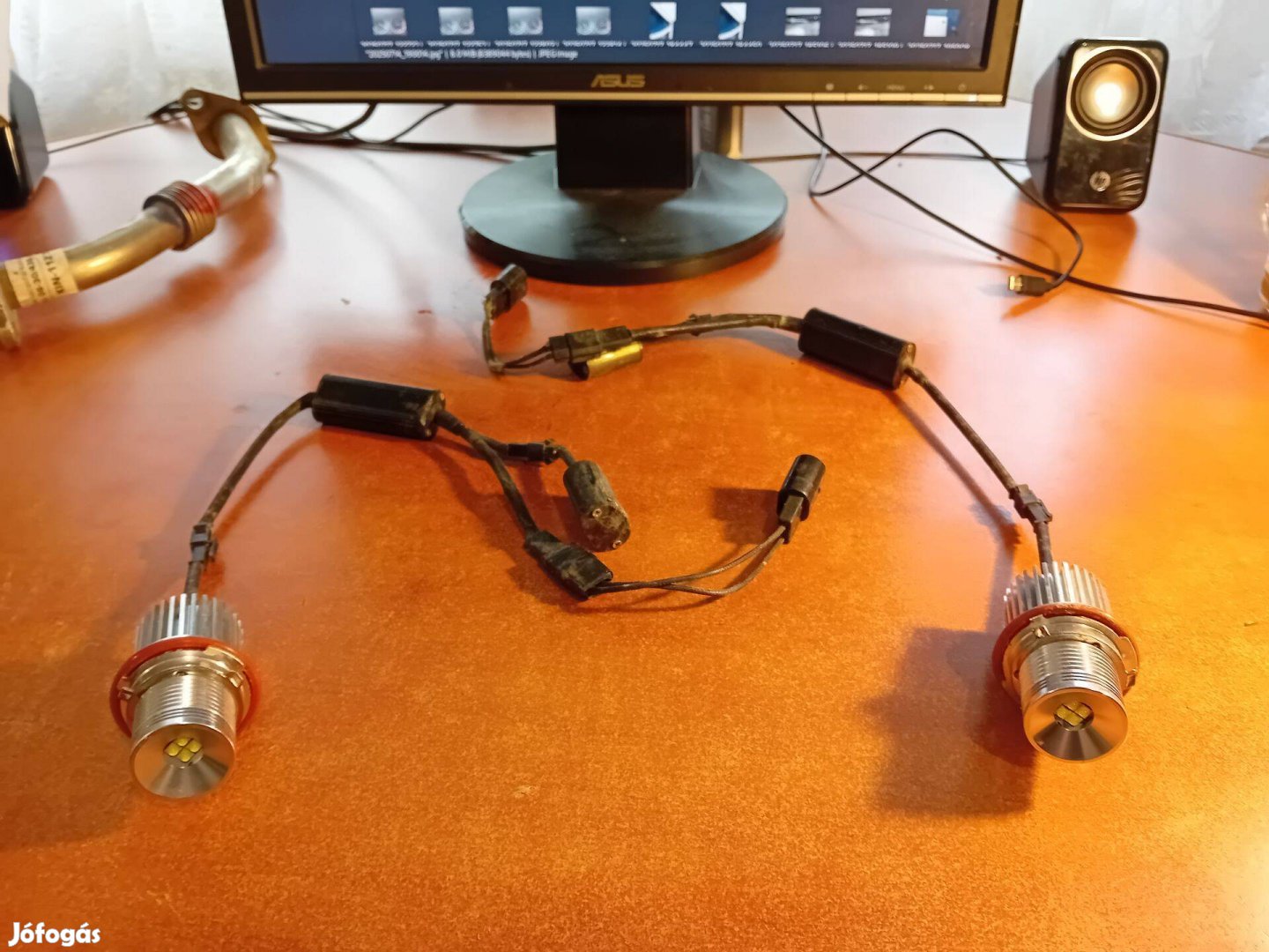 BMW e39 Angel Eyes helyzetjelző és távolsági LED 'izzók'