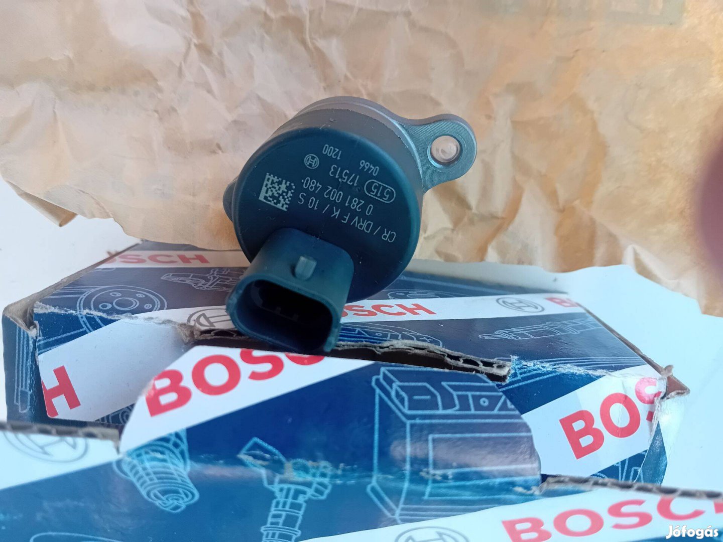 BMW e39 e46 M57 330d 525d 530d railnyomásszenzor új, harmadáron!