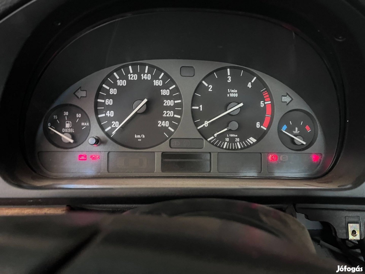 BMW e39 kilométer/óra