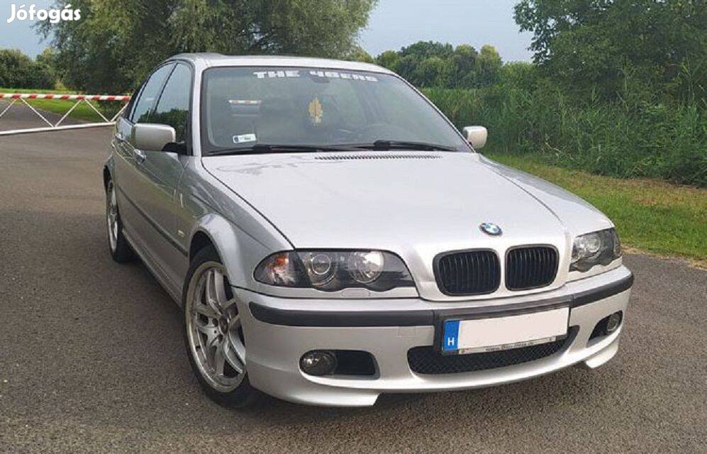 BMW e46 preface sedan/touring vese hűtőrács matt fekete