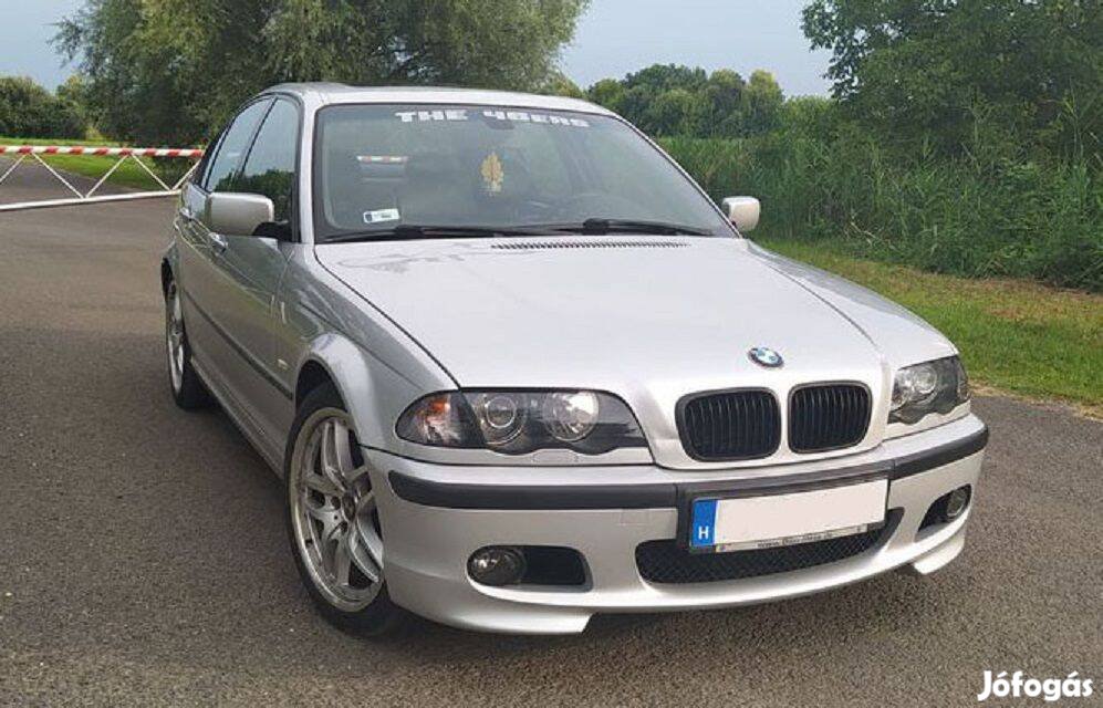 BMW e46 preface sedan/touring vese hűtőrács matt fekete