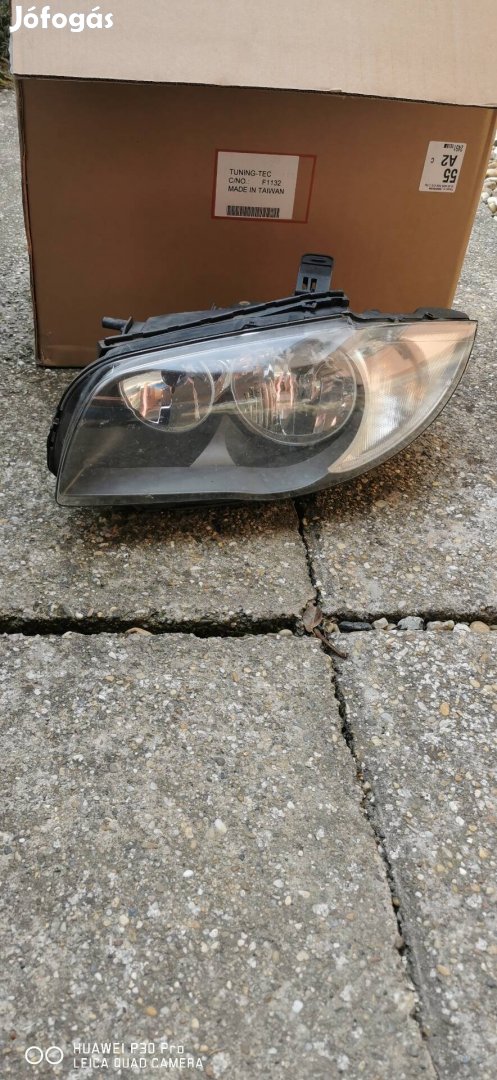 BMW e87 bal első halogén fényszóró