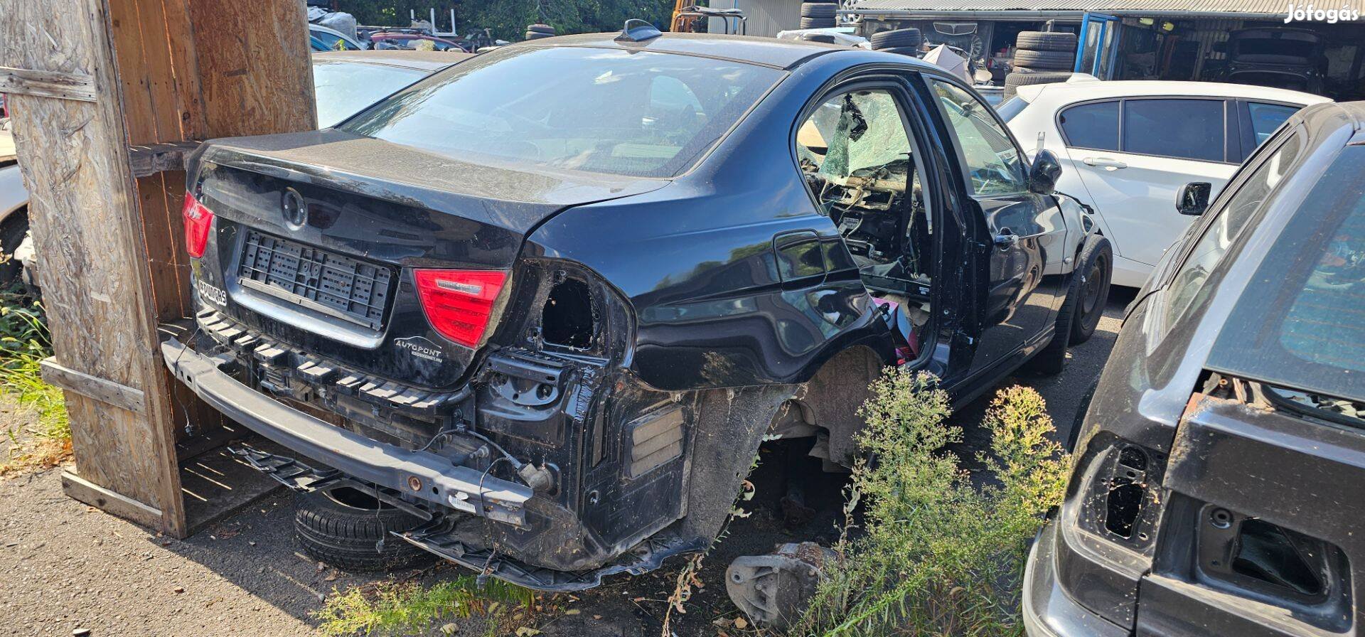 BMW e90 vágható kaszni, negyed, csomagtér ajtó, hátsó faceliftes lámpa