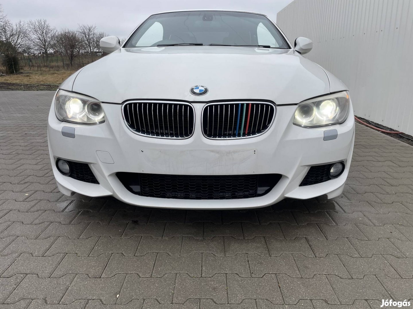 BMW e93 cabrio 320d Facelift alkatrész alkatrészek bontás