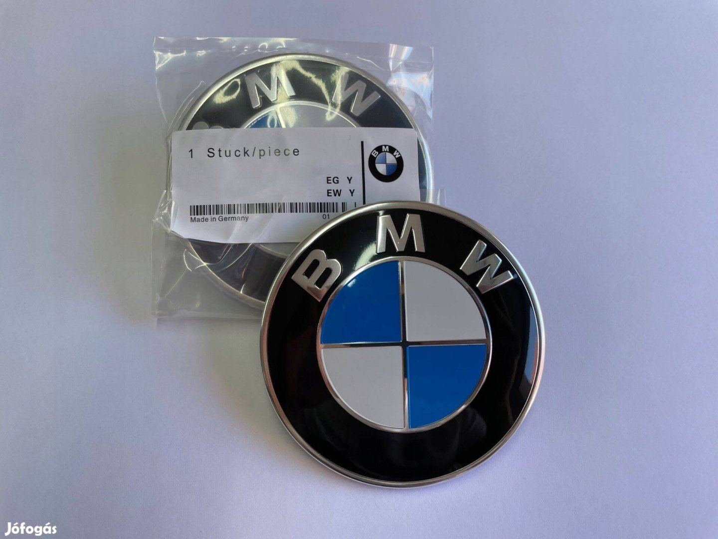 BMW embléma 82mm illetve 74mm külső átmérőkkel