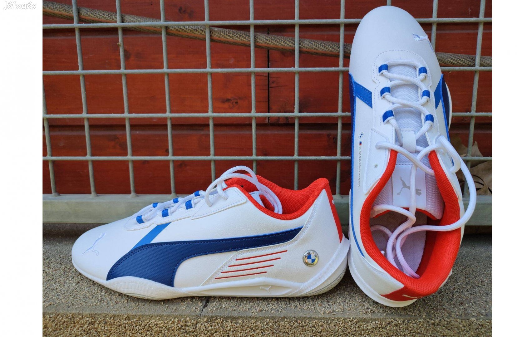 BMW eredeti Puma fehér cipő 42,5