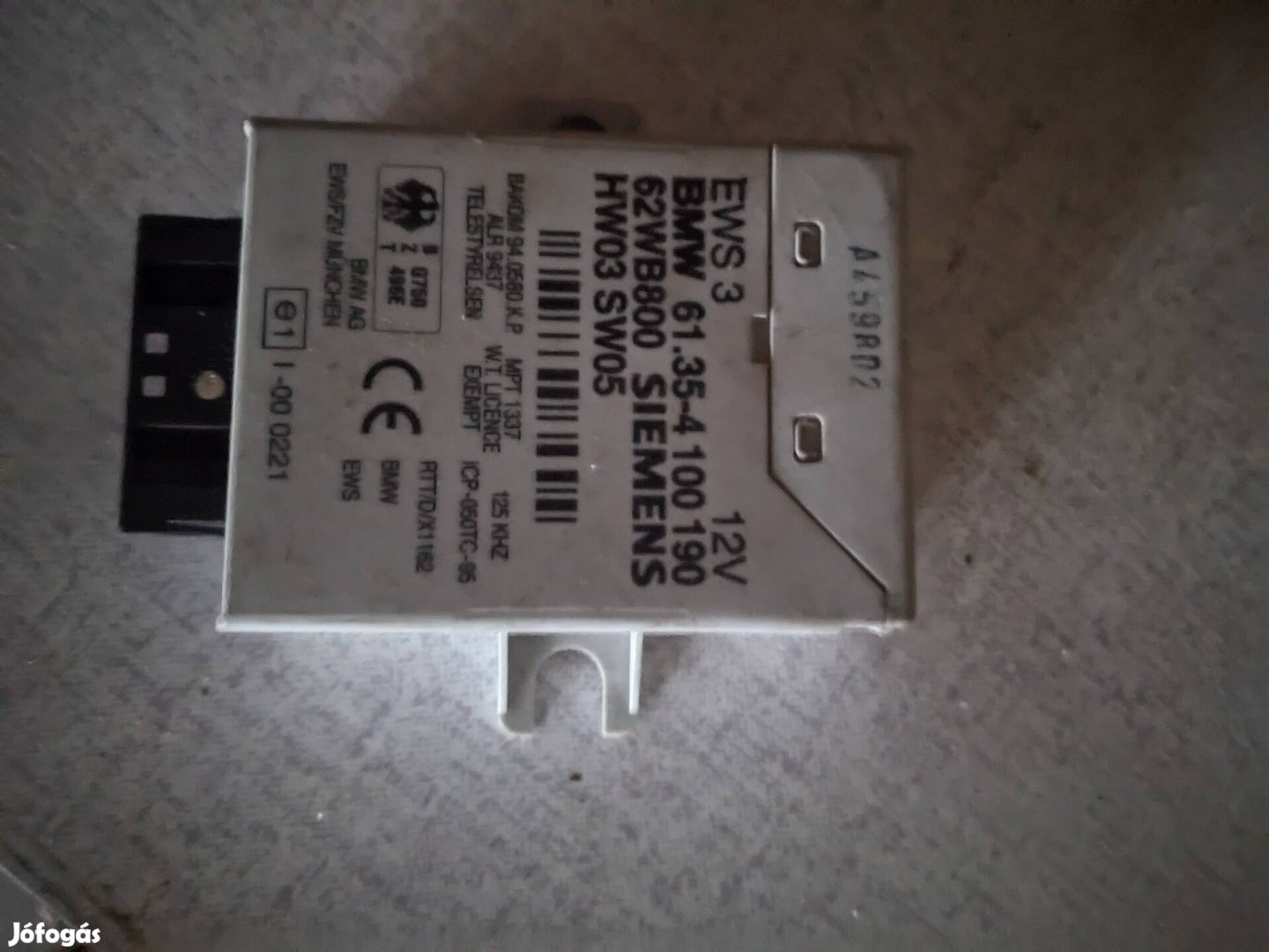 BMW ews3 immo modul