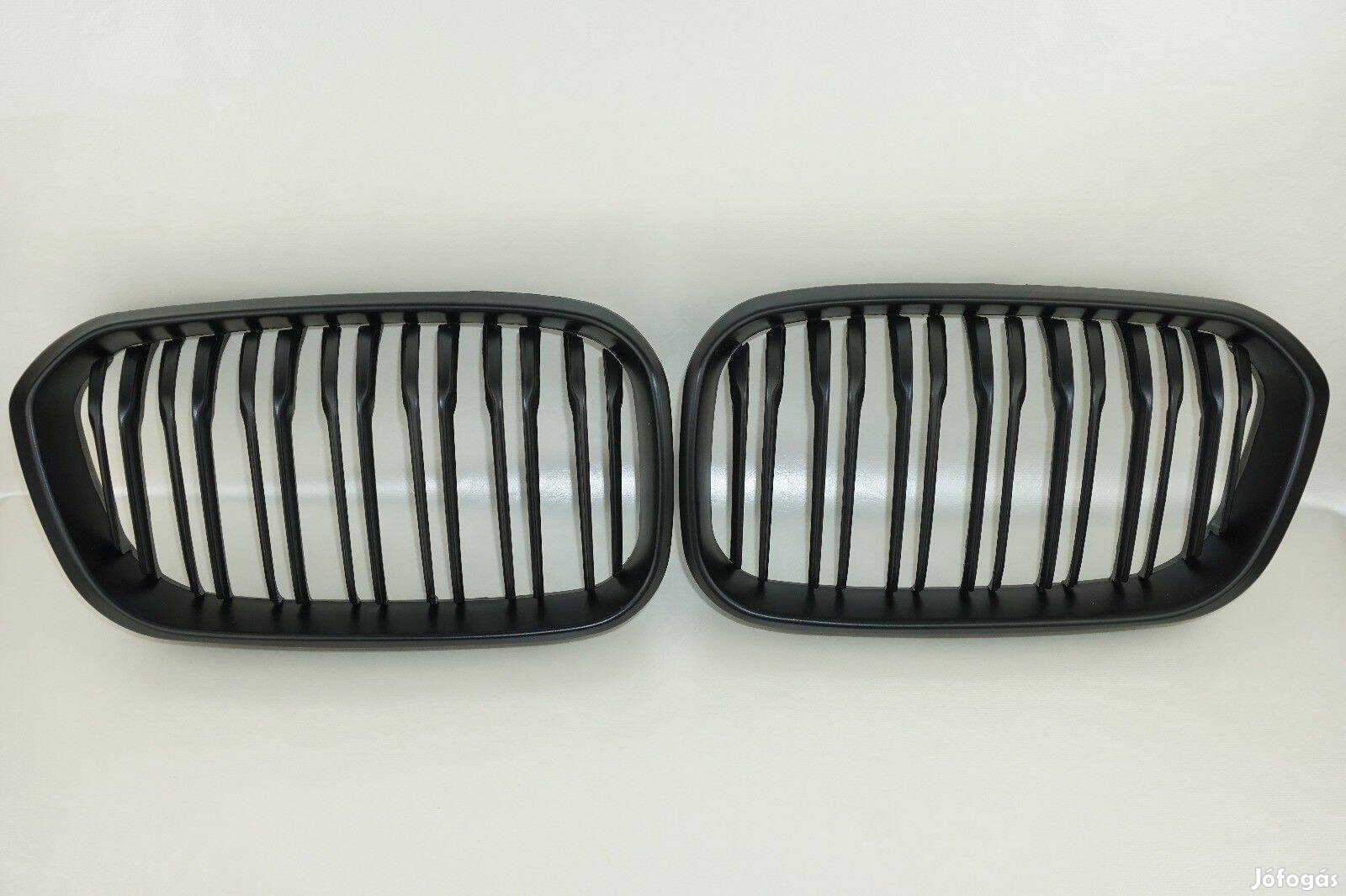 BMW face F20 F21 (1-es BMW) díszrács vese hűtőrács dupla pálcás matt