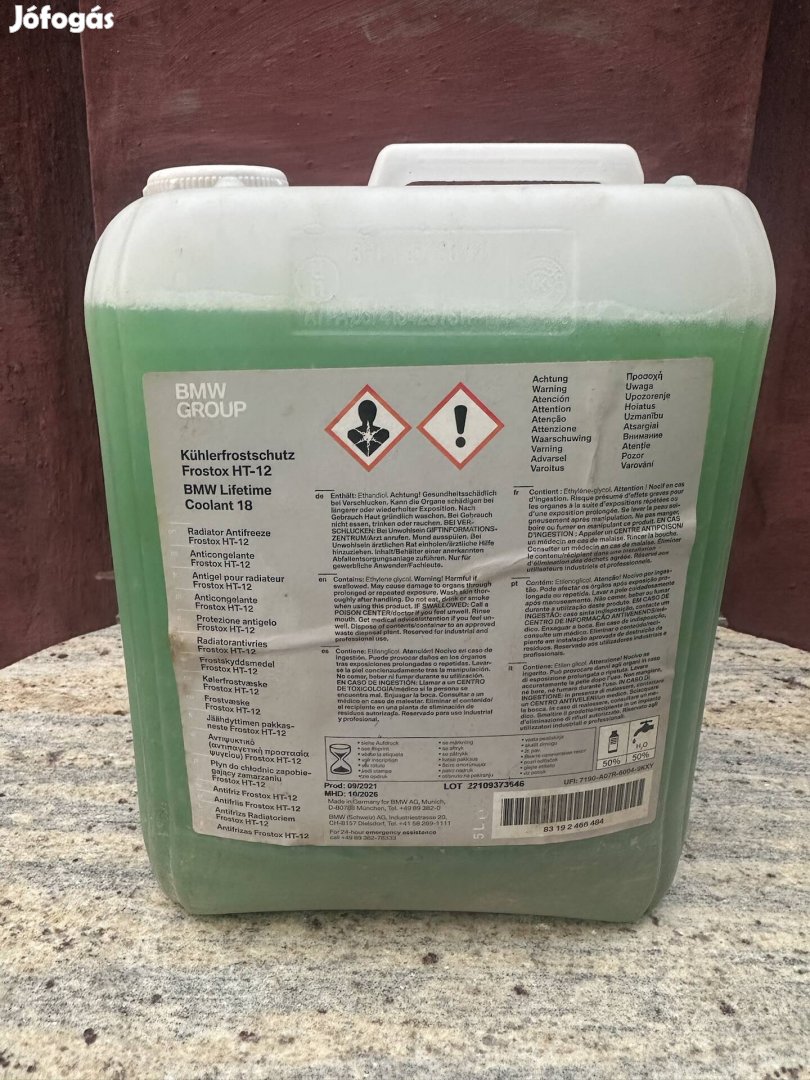 BMW fagyálló folyadék olcsón eladó 