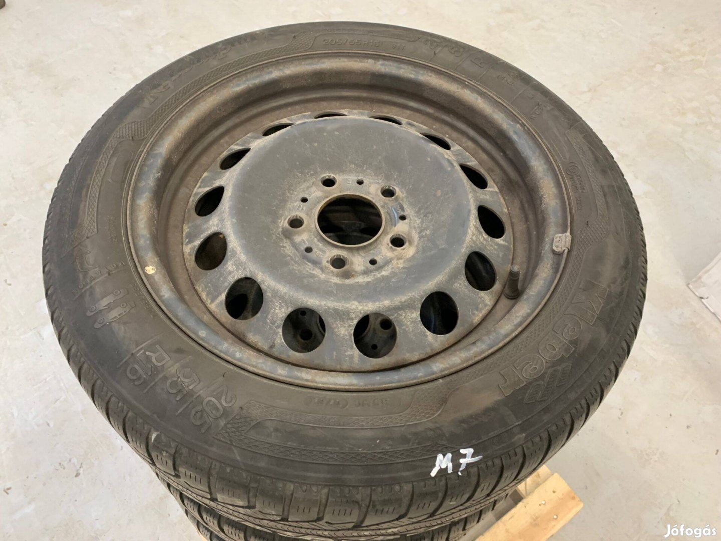 BMW felni 16" (gyári acélfelni/lemezfelni) E90 E91 E92 E93 E87 E81