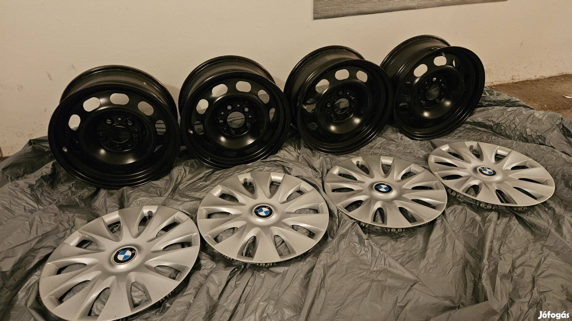 BMW felniszett(16 col, 7J, ET40) újszerű állapotban