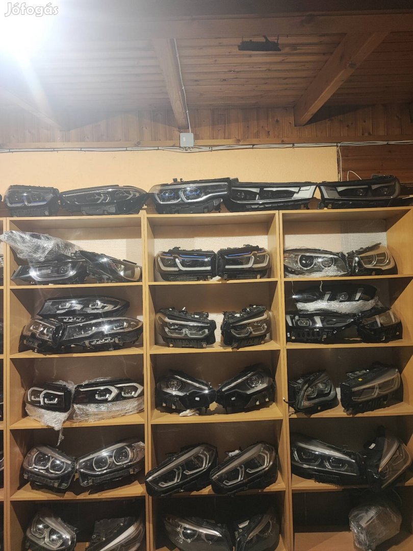 BMW fényszóró lámpa Laser led nagy választékban F G széria 