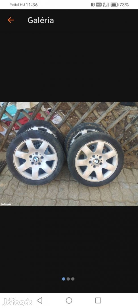 BMW gyári alufelni 16-os 