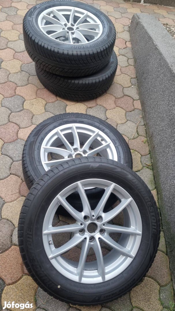 BMW gyári alufelni R18 téli gumi Tpms X3 X4 X5 5x120