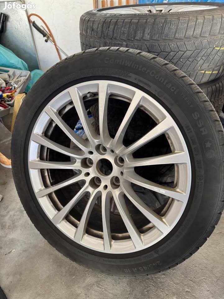 BMW gyári alufelni , téligumival 18" méretben