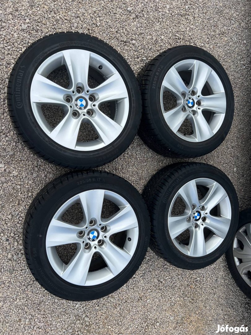 BMW gyári alufelni, téli gumival