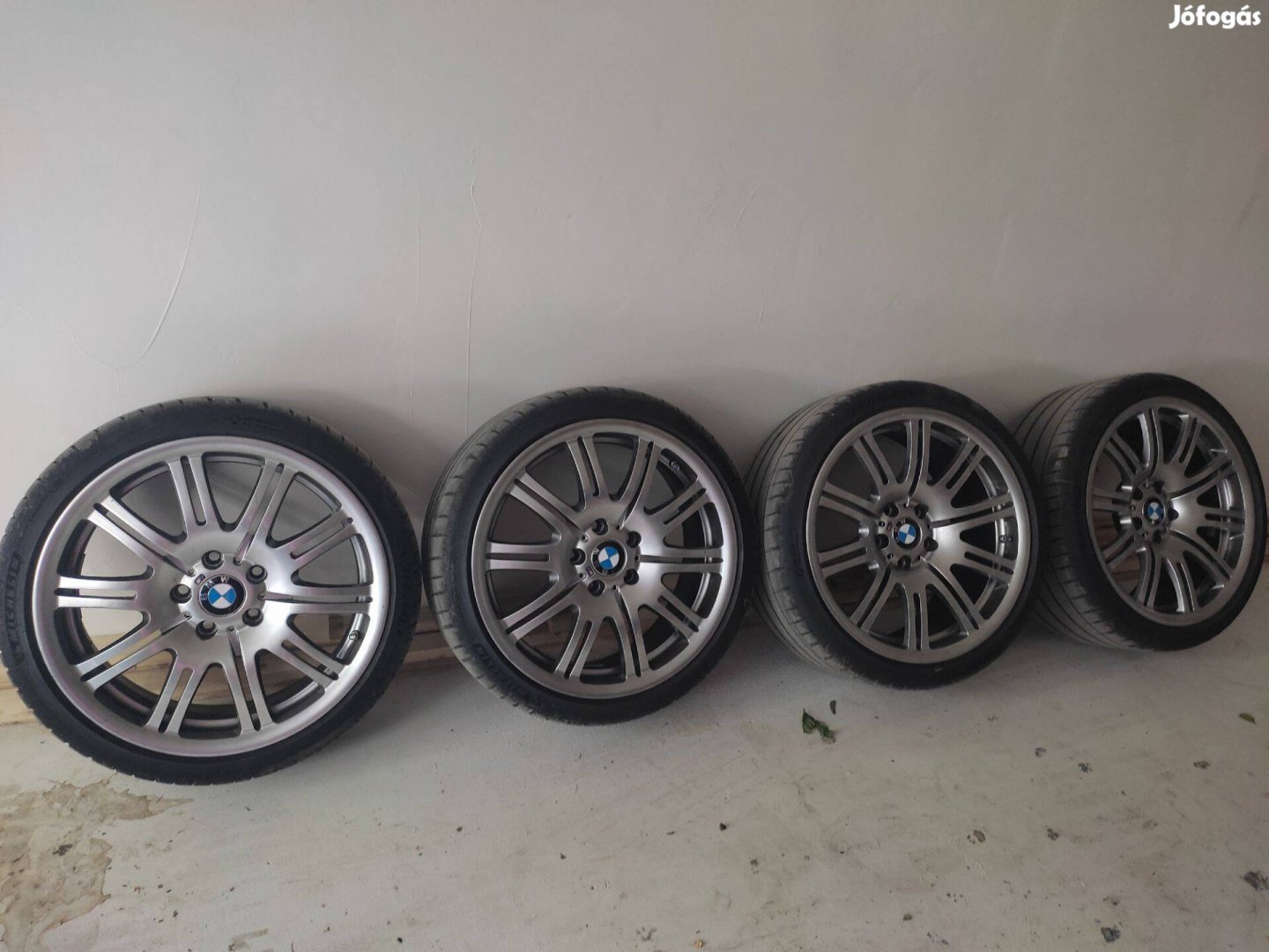 BMW gyári alufelni styling 67M+Michelin Pilot
